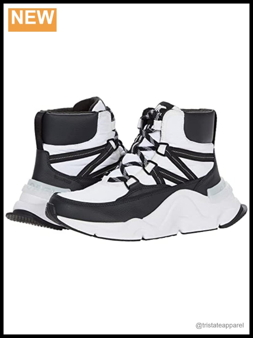 Waterproof Textile & PU Leather Winter Lace Up Bootie 100g Insulation